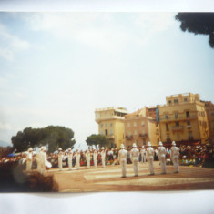 Fotografie Kodak iunie 1992 - Aniversare Militara (?) 13x8,8cm