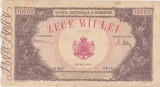 Bancnotă Rom&acirc;nia 10.000 lei 1945, Regele Mihai I, seria P.0377