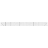 Cumpara ieftin Gard plasa de sarma cu bordura, antracit, 1,8x25 m
