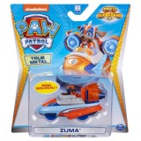 Masinuta cu figurina Paw Patrol True Metal, Zuma 20127218