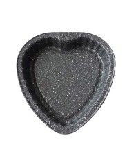Tava de copt pentru placinta, Inima, 28 cm, 117COF