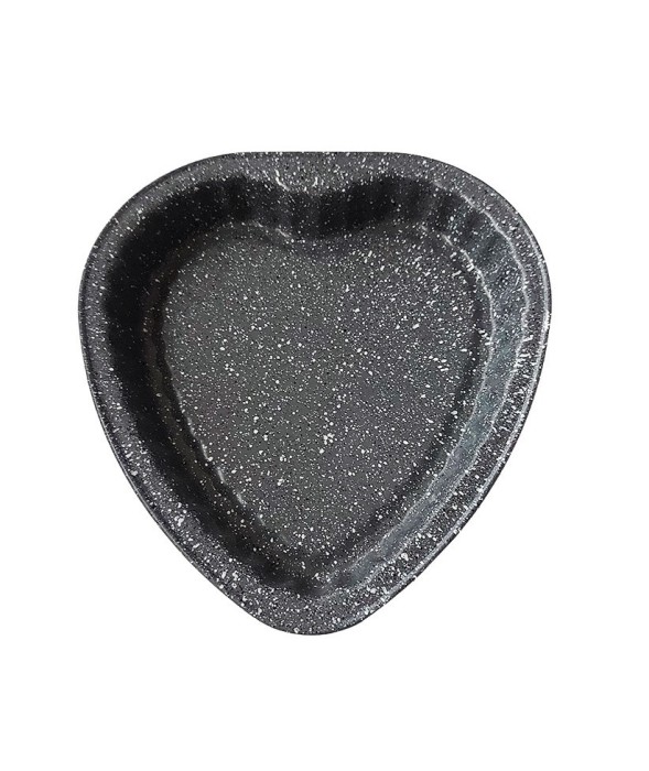 Tava de copt pentru placinta, Inima, 28 cm, 117COF