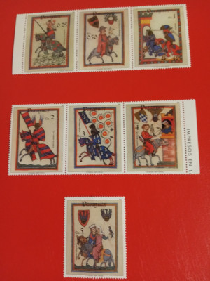 PARAGUAY, CAVALERIE - SERIE COMPLETĂ MNH foto