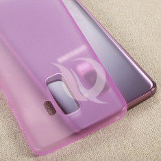 Case, benks, samsung s9+, pp case, 0.4mm , tpu + glass, clear purple foto