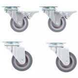 Gossi roti pivotante, 24 buc., 50 mm