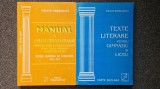 TEXTE LITERARE + MANUAL DE LIMBA SI LITERATURA ROMANA - Barbulescu