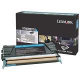 Toner Lexmark X748H3CG, cyan