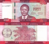 LIBERIA 50 dollars 2016 UNC!!!