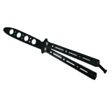 Cumpara ieftin Cutit - Briceag fluture - Balisong - Butterfly de antrenament 22 cm, negru