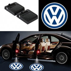 Set 2 Lampi Proiectoare Led Logo Universale VW VOLKSWAGEN