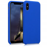 Husa pentru Apple iPhone X / iPhone XS, Silicon, Albastru, 42495.134, Carcasa