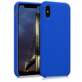 Husa pentru Apple iPhone X / iPhone XS, Silicon, Albastru, 42495.134, Carcasa, Kwmobile