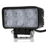 Proiector LED Auto Offroad 18W/12V-24V, 1320 Lumeni, Dreptunghiular, Spot Beam 30 Grade BTWLE-A2OE-18-SPOT / KWE18W-SPOT