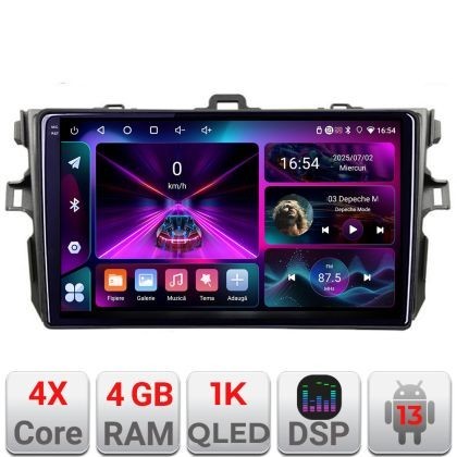 Navigatie Toyota Corolla A-063 4+64 InCell Display 1K Android Waze USB Navigatie Internet Youtube Radio CarStore Technology