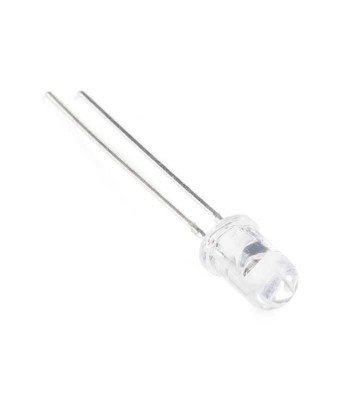 LED 5mm 12V lumina alb rece OptoSupply OSW57L5A31A-12V foto