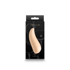 Desire - Glonț vibrator, alb, 9.6 cm