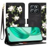Husa Flip Neagra Honor X8b Techsuit FlipCraft Protectie Zgarieturi Socuri