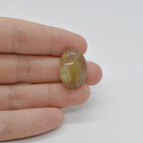 Cabochon cuart rutilat 21x15x7mm c49