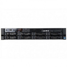 Server Refurbished Dell PowerEdge R720 2U, 2x Octa Core Xeon E5-2670, 64GB ram, 4x 256GB SSD, Raid Controler H710, 2 surse redundante, idrac+ switch c foto