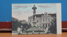 ROM - TURNU SEVERIN - MONUMENTUL IMPERATORULUI TRAIAN - 1906 - CIRCULATA - foto