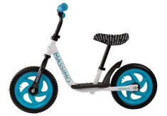 Bicicleta fara pedale Malipen Massimo, alb cu albastru