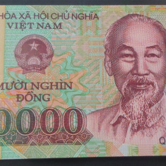 Bancnota POLYMER 10000 DONG - VIETNAM, anul 2006 *cod 912