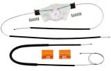 Kit reparatie macara geam fata VW Touareg (7L) 10.2002-12.2006 electrica fata dreapta (cablu role si suport geam)