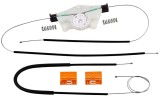 Kit reparatie macara geam fata VW Touareg (7L) 10.2002-12.2006 electrica fata dreapta (cablu role si suport geam), Rapid