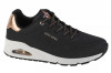 Pantofi pentru adidași Skechers Uno-Shimmer Away 155196-BLK negru, 36, 38
