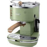 Espressor manual De&amp;#039;Longhi Vintage ECOV311.GR, 15 bar, 1.4 l, Sistem Cappuccino, Verde, Delonghi