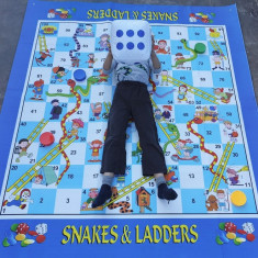 Joc Snakes and Ladders Jumbo foto