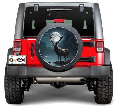 Sticker Auto &amp;quot;Roata de Rezerva&amp;quot; rezistenta la intemperii si raze UV, diametru 55 cm, Cod: AVX-RR09 FAVLine Selection foto