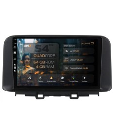 Navigatie Hyundai Kona (2018+) 4GB RAM Android 13 Quadcore DSP GPS Wi-FI Carplay Android Auto USB Bluetooth Waze Touchscreen 10.1 inch