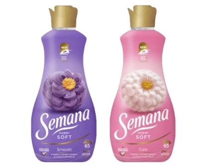 Set 2 x Semana 1 x Super Soft Care 1.3L 65 Spalari, 1 x Super Soft Smooth 1.3L 65 Spalari foto