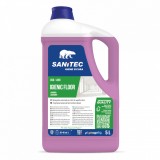 Detergent concentrat pardoseli, profesional, Sanitec Igienic Floor, lavanda salbatica si musetel, bidon 5L, SAN1436