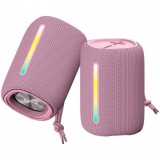 Boxa Portabila Bluetooth Forever BS-10, 10W, TWS, RGB, Waterproof, Roz