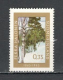 Finlanda.1965 100 ani nastere P.Halonen-Pictura KF.78, Nestampilat