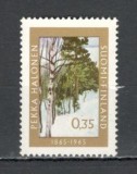 Finlanda.1965 100 ani nastere P.Halonen-Pictura KF.78, Nestampilat