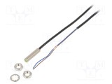 Senzor inductiv AUTONICS M8 IP67 cu 2 cabluri NO 0-1,5mm 10-30VDC