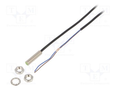 Senzor inductiv AUTONICS M8 IP67 cu 2 cabluri NO 0-1,5mm 10-30VDC foto