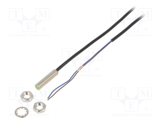 Senzor inductiv AUTONICS M8 IP67 cu 2 cabluri NO 0-1,5mm 10-30VDC
