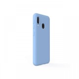 Husa Samsung Galaxy A20e Lemontti Silicon Soft Slim Light Blue