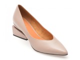 Pantofi EPICA nude, E229, din piele naturala