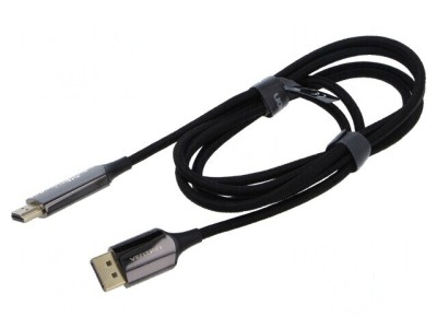 Cablu DisplayPort HDMI 1,8m neagră foto