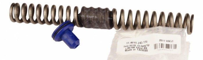 09 Tora Xc/Sl Coil Spring/Spacer X-Firm - 80/100 Mm, Black Ultimate FactoryBikes