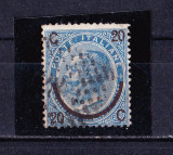 TSV$ - 1865 MICHEL 25 I ITALIA STAMPILAT