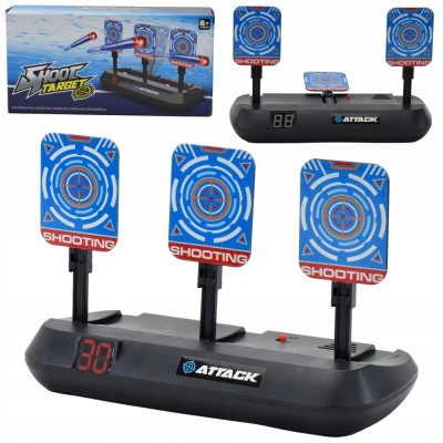 NERF ȚINTĂ ELECTRONICĂ POLIGON DE TRAGERE AUTOMAT 3699 / 89-301B foto