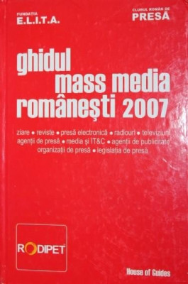 GHIDUL MASS MEDIA ROMANESTI 2007 foto