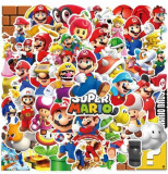 Set 50 stickere abțibilduri stickers Super Mario Luigi