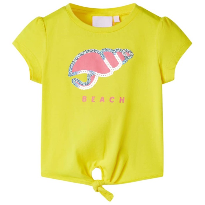 Tricou pentru copii, galben, 92 10664
